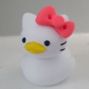 Hello Kitty 3D Printed Duck